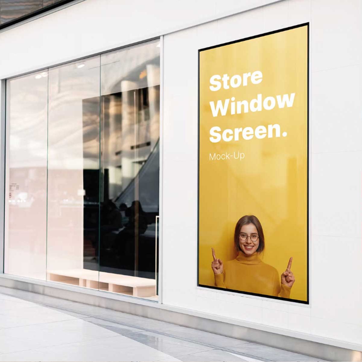 Adhesivo publicitario medida personalizable