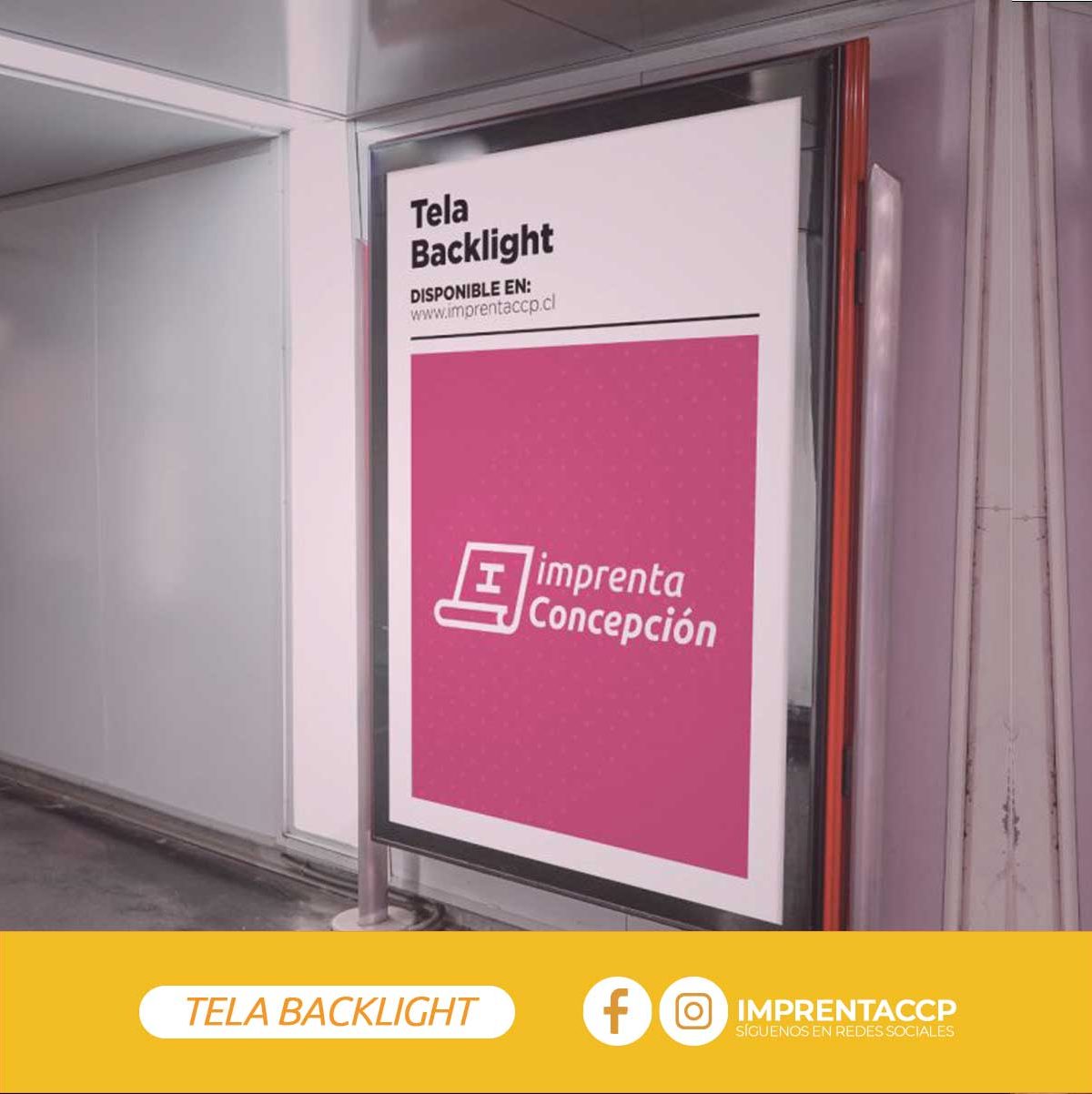 Tela backlight medida personalizable