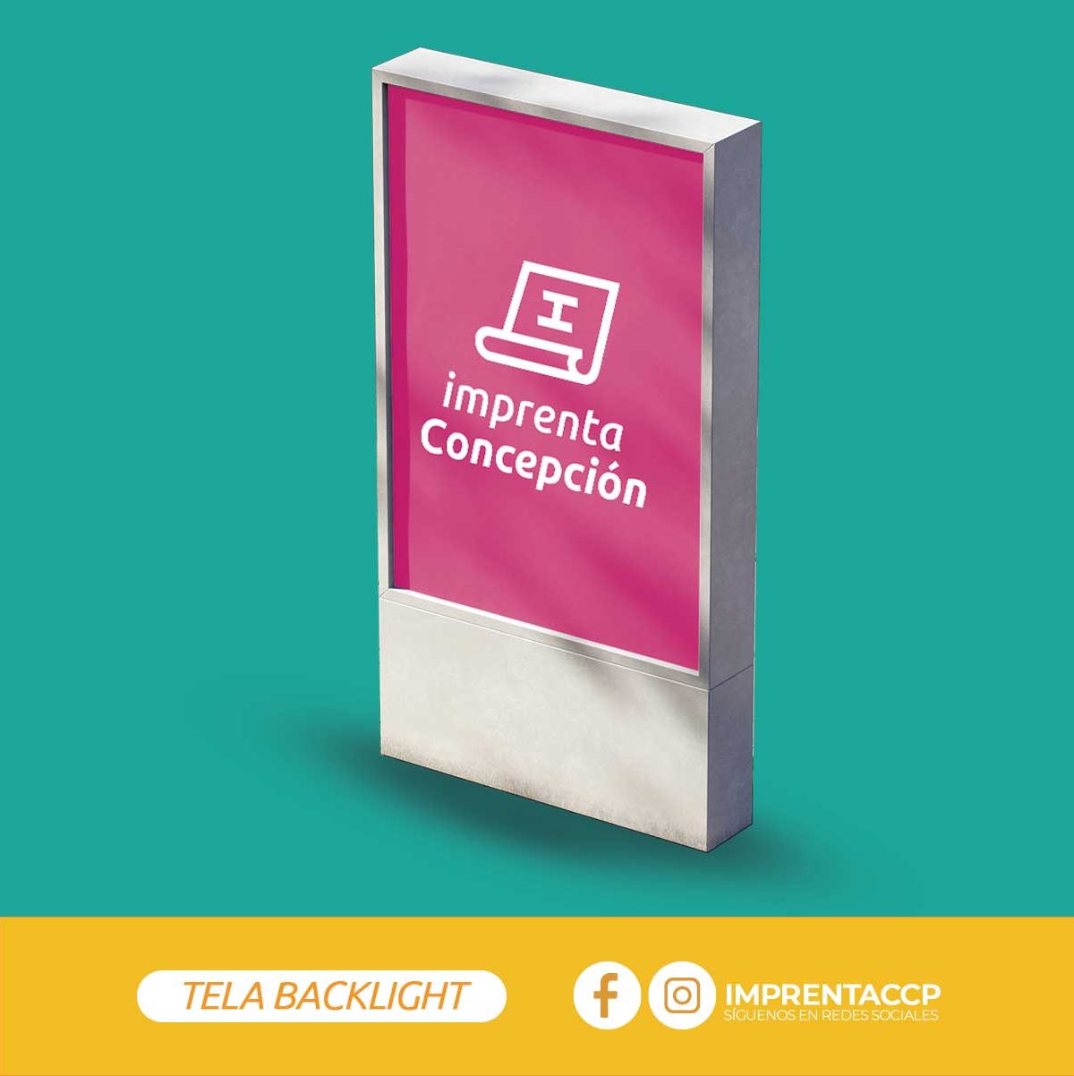 Tela backlight medida personalizable